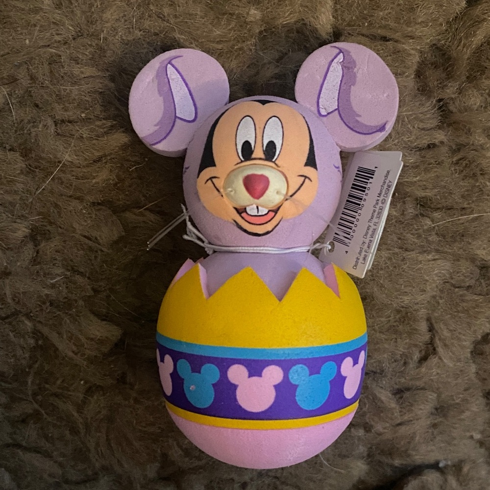 Disney Mickey Mouse Purple and Yellow Egg Antenna Topper